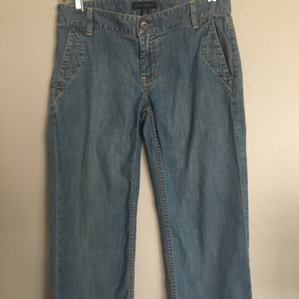 Banana Republic cropped jeans size 2